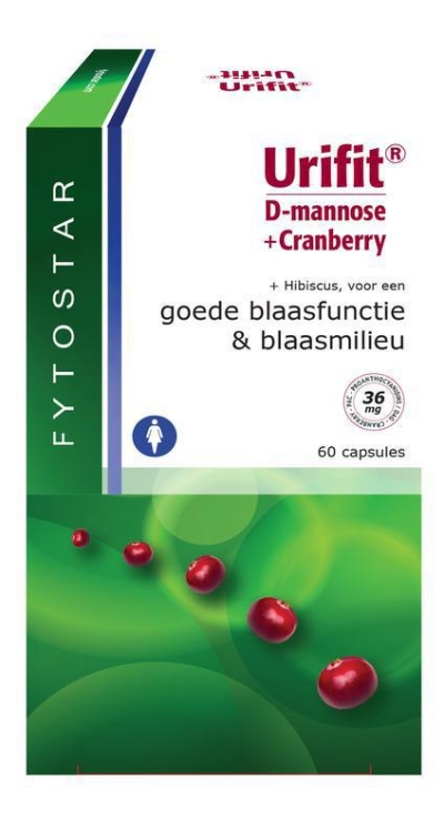 Fytostar urifit d mannose + cranberry 60ca  drogist