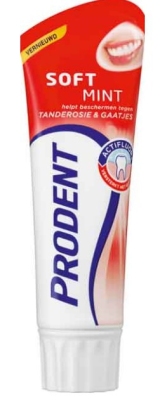 Prodent prodent softmint rood 75m . 75ml  drogist