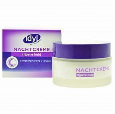 Foto van Idyl nachtcreme rijpere huid 50ml via drogist