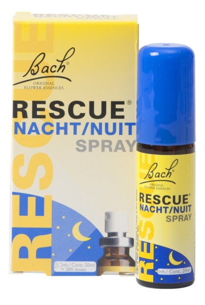 Foto van Bach rescue remedy nacht spray 20ml via drogist