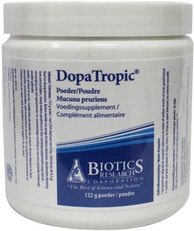 Foto van Biotics dopatropic powder 132g via drogist