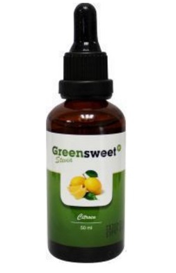 Foto van Greensweet stevia vloeibaar citroen 50ml via drogist