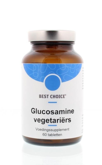 Foto van Best choice glucosamine voor vegetariers 60tab via drogist