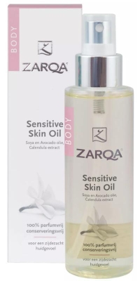 Foto van Zarqa sensitive skin oil 125ml via drogist