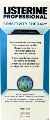 Listerine mondwater professional therapy sensitive 500ml  drogist