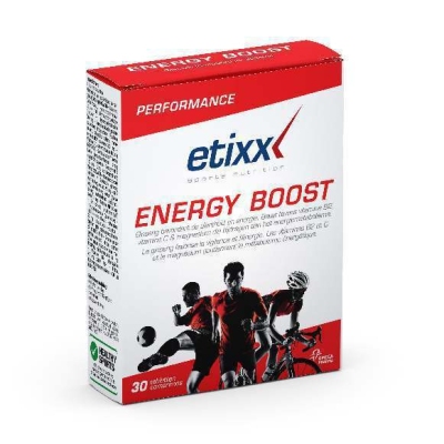 Foto van Etixx energy booster 30tab via drogist
