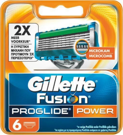Foto van Gillette proglide power mesjes 6 stuks via drogist