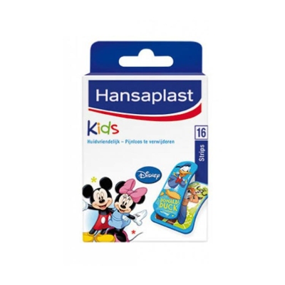 Hansaplast pleister junior mickey mouse 16st  drogist