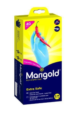 Marigold handschoen extra safe s/m 40st  drogist