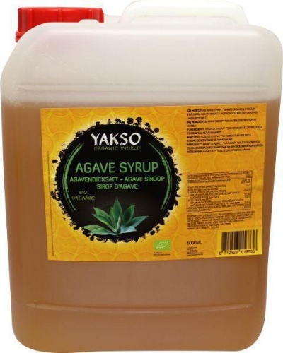 Yakso agave siroop jerrycan 5 ltr  drogist