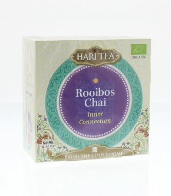 Foto van Hari tea inner connection rooibos chai 10st via drogist