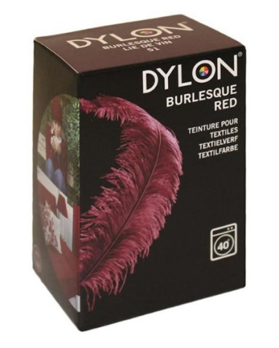 Dylon textielverf 51 burlesque red 350g  drogist