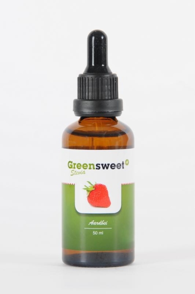 Foto van Greensweet stevia vloeibaar aardbei 50ml via drogist