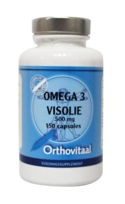 Orthovitaal omega 3 visolie 500mg 150cap  drogist
