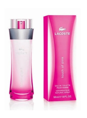 Foto van Lacoste touch of pink eau de toilette spray 50ml via drogist