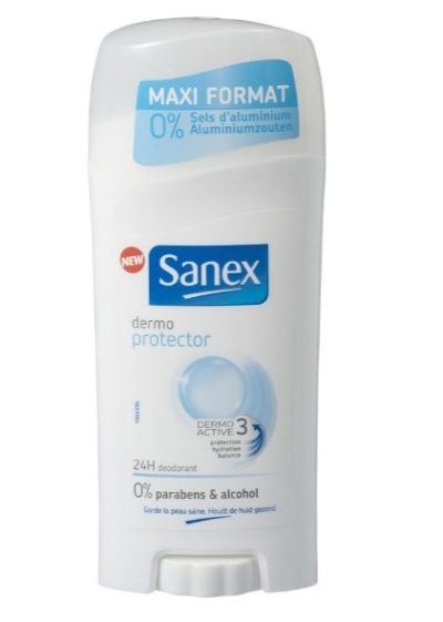 Foto van Sanex deodorant stick dermo protect 65ml via drogist