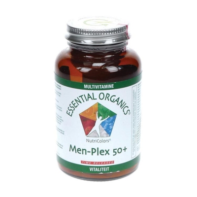 Foto van Essential organics men plex 50+ time release 90tab via drogist