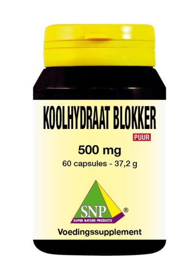 Snp koolhydraat blokker 500 mg puur 60ca  drogist