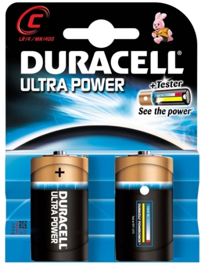Duracell ultra power c 2 stuks  drogist