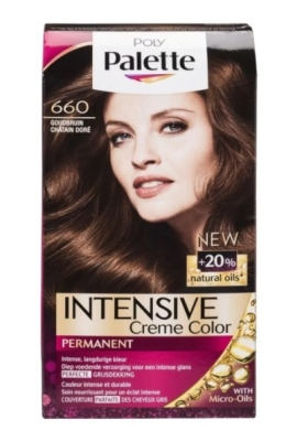 Poly palette intensive crème color 660 goudbruin 115ml  drogist