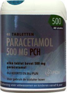 Foto van Drogist.nl paracetamol 500mg 40st via drogist