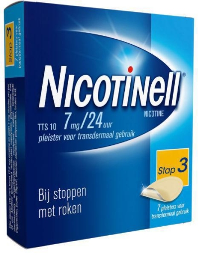 Nicotinell nicotinepleister tts10 7mg 7st  drogist