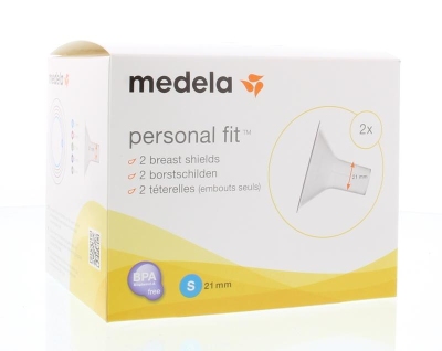 Foto van Medela personal fit borstschild maat s 21 mm 2st via drogist