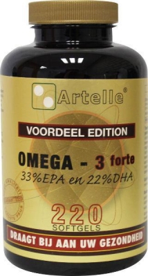 Artelle omega 3 forte 1000 mg 220cap  drogist