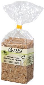 Dr karg knackebrod klassiek 3 zaden 200g  drogist