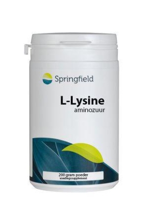 Springfield l-lysine hcl poeder 200g  drogist