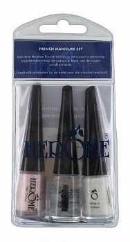 Herome french manicure miniset 3x4 ml  drogist