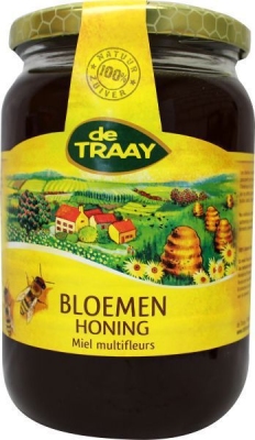 Traay bloemen honing vloeibaar 900g  drogist