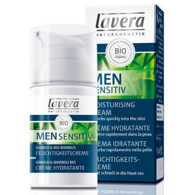 Foto van Lavera men moisturising creme 30ml via drogist