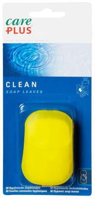 Foto van Care plus clean soap leaves 50st via drogist