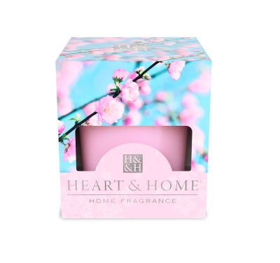 Heart & home votive - roze bloesem 1st  drogist