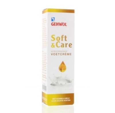 Foto van Gehwol zachte voeten creme soft & care 75ml via drogist