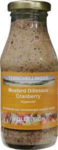 Terschellinger cranberry mosterd dille saus 250g  drogist