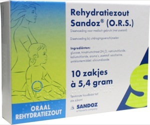 Foto van Mosadex rehydratatiezout sachet 5.4 gram san 10st via drogist
