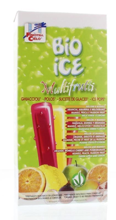 Foto van Terrasana bio ice pops met fruit 400ml via drogist