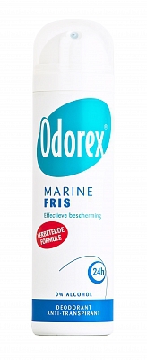Foto van Odorex deospray marine fresh 150ml via drogist