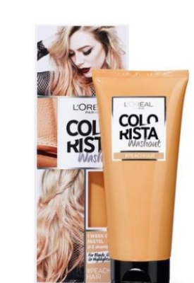 Foto van L'oréal paris colorista wash out 1 peach 1st via drogist