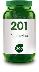 Foto van Aov 201 riboflavine 50 mg 100cp via drogist