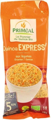 Foto van Primeal quinoa express groenten 65g via drogist