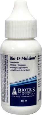 Foto van Biotics bio d mulsion 29.6ml via drogist