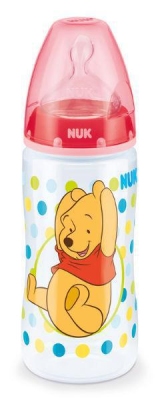 Foto van Nuk voedingsfles winnie 300 ml 1st via drogist