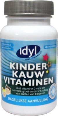 Foto van Idyl kinder kauwvitaminen 60st via drogist