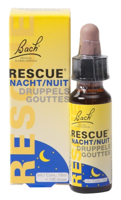 Foto van Bach rescue remedy nacht druppels 10ml via drogist