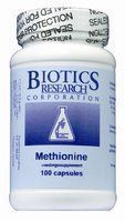 Foto van Biotics methionine 200mg 100cap via drogist