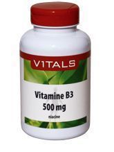 Vitals vitamine b3 niacine 500 mg 100vc  drogist