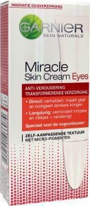 Foto van Garnier skin naturals miracle eye cream 15ml via drogist